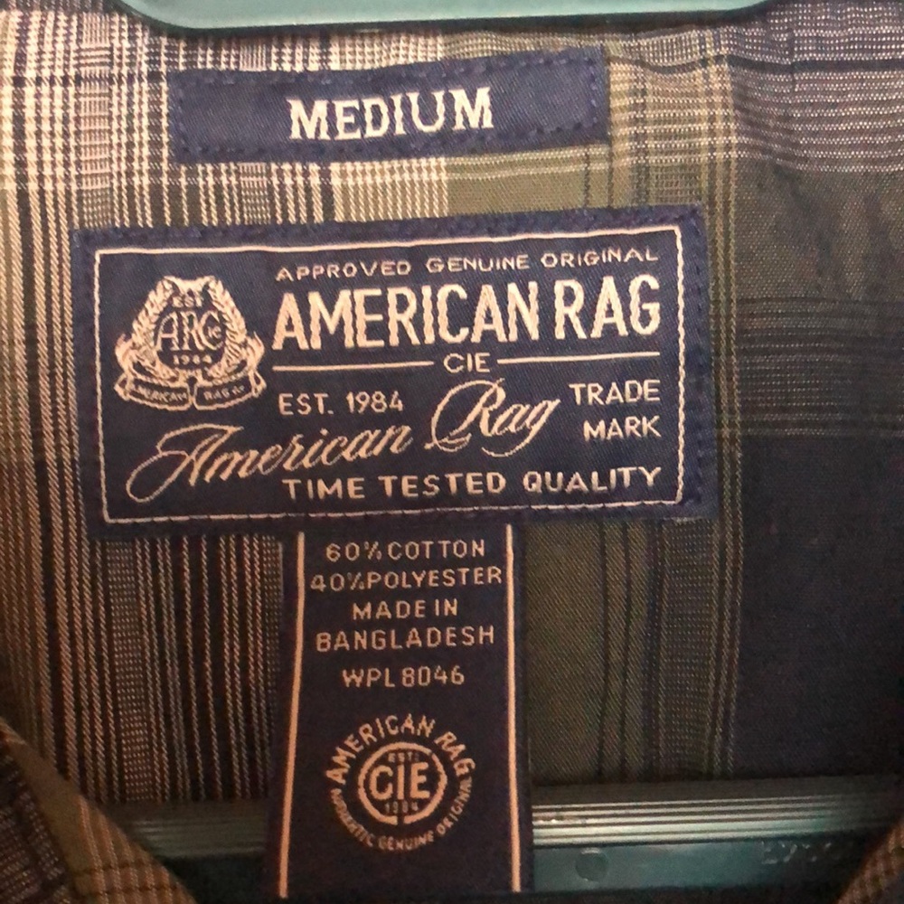 American Rag Long Sleeves Polo Shirt - Picture 7 of 7
